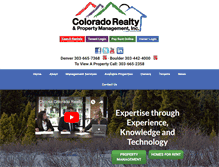Tablet Screenshot of coloradorpm.com